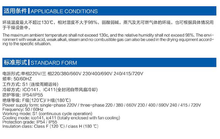 MSW MSWD系列高溫高濕異步電動機(圖2)